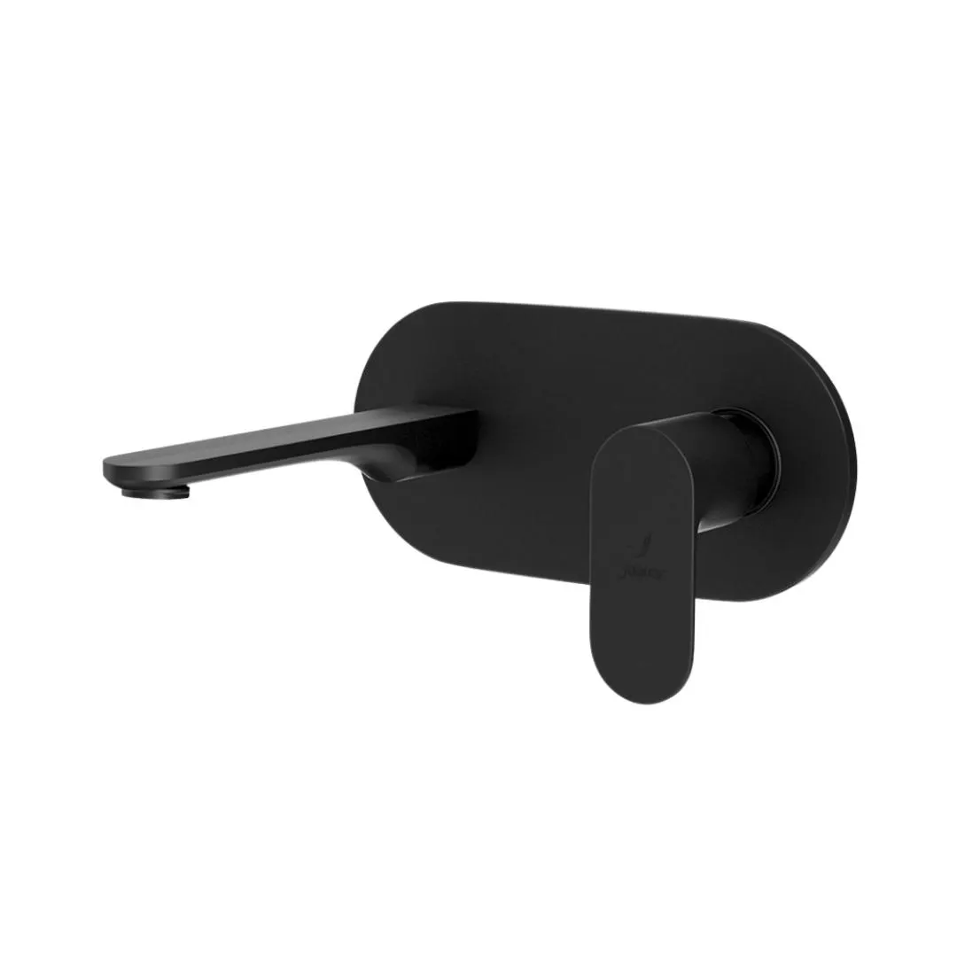Jaquar wall mounted basin tap Opal Prime OPP-BLM-15441KPM Black Matt