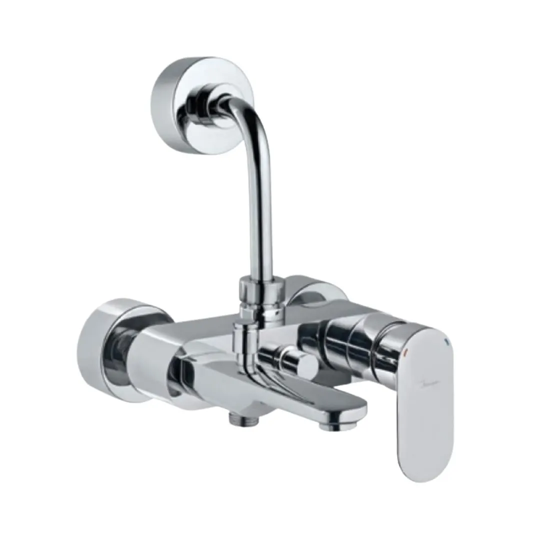 Jaquar 3 way wall mixer Opal Prime normal flow OPP-CHR-15125PM Chrome