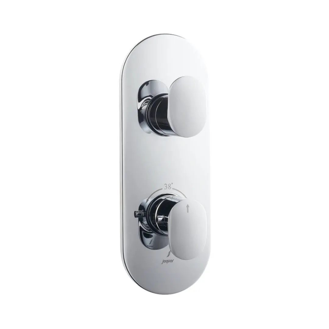 Jaquar 1 way thermostatic diverter Opal Prime normal flow OPP-CHR-15661NKPM Chrome