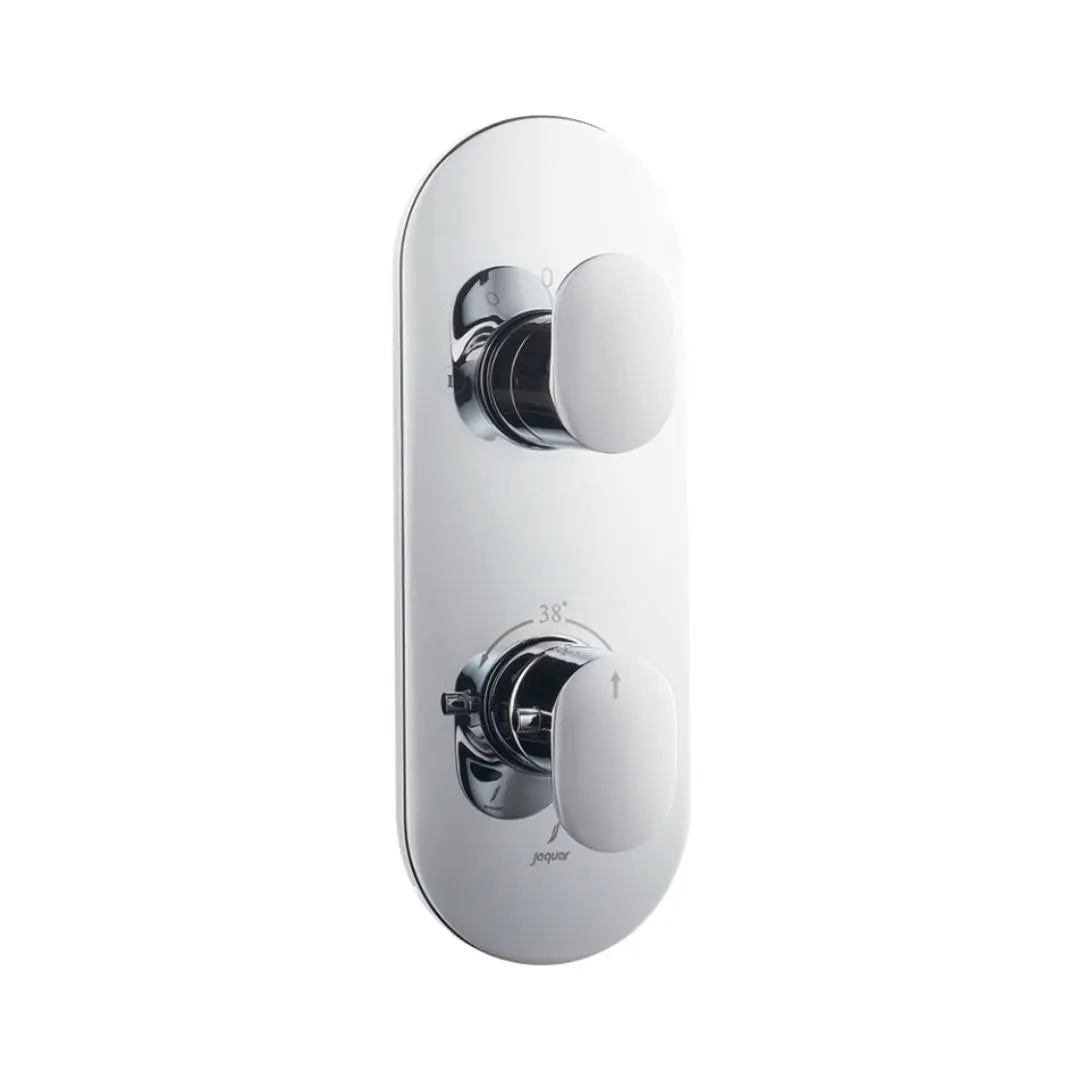 Jaquar 2 way thermostatic diverter Opal Prime normal flow OPP-CHR-15681NKPM Chrome