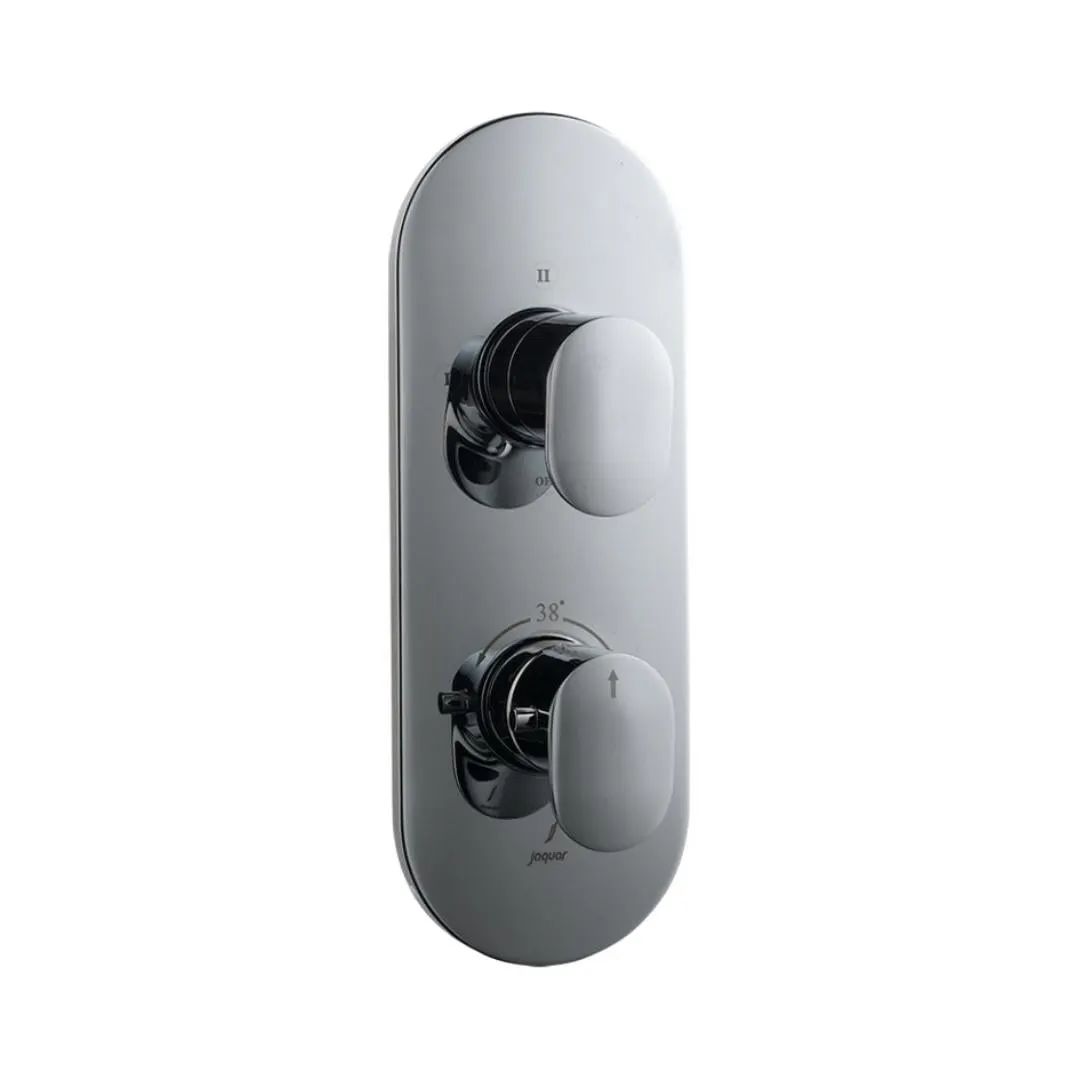Jaquar 3 way thermostatic diverter Opal Prime normal flow OPP-CHR-15683NKPM Chrome