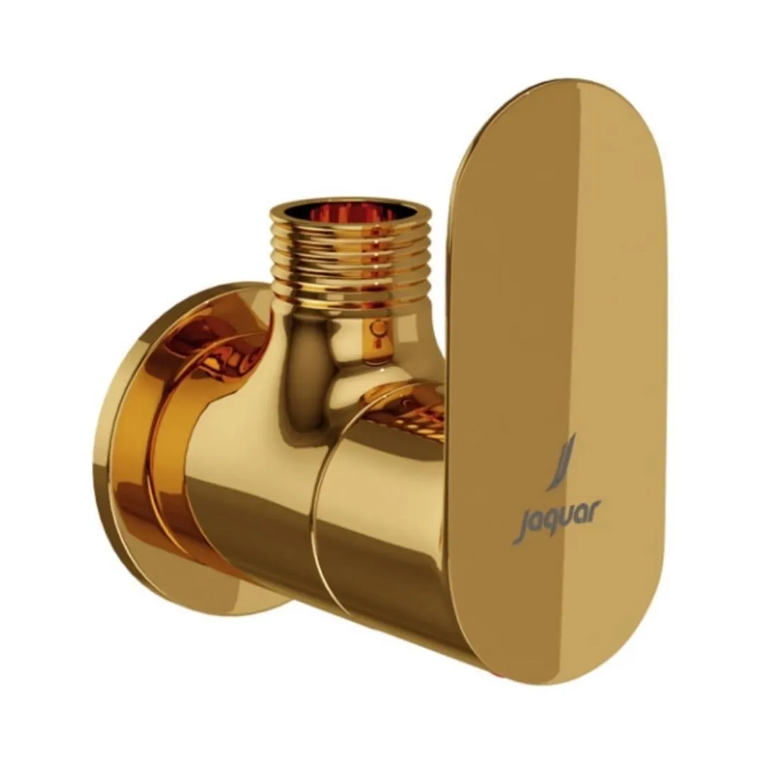Jaquar basin area angle valve Opal Prime OPP-GBP-15053PM Gold Bright PVD