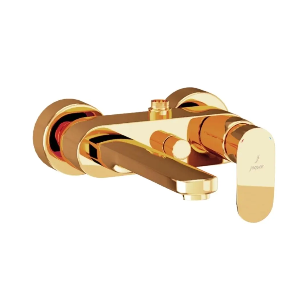 Jaquar 2 way wall mixer Opal Prime normal flow OPP-GBP-15115PM Gold Bright PVD