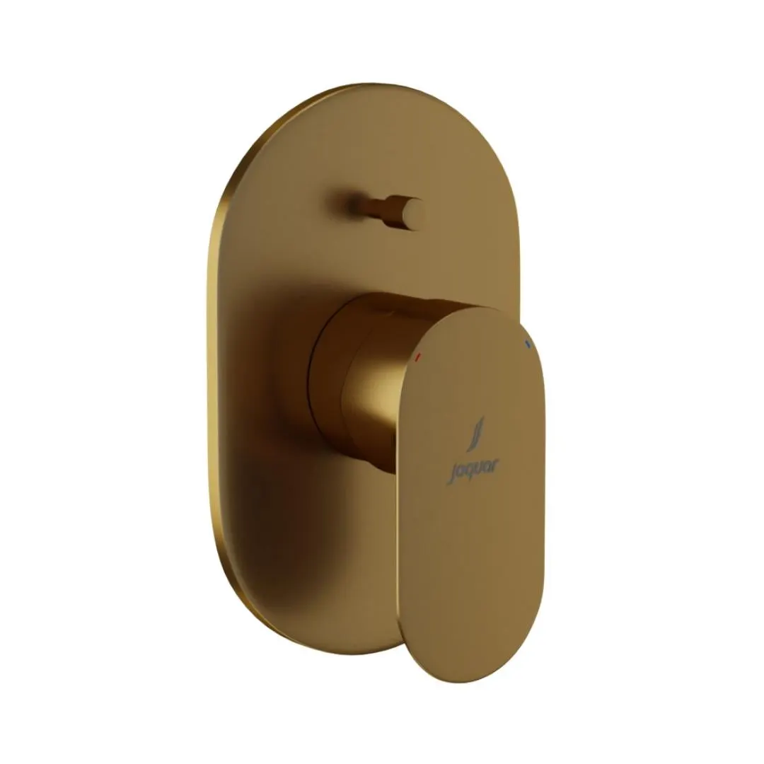 Jaquar 2 way diverter Opal Prime high flow OPP-GMP-15079NKPM Gold Matt PVD