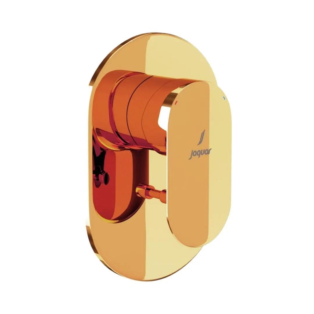 Jaquar 2 way diverter Opal Prime normal flow OPP-GMP-15193PM Gold Bright PVD