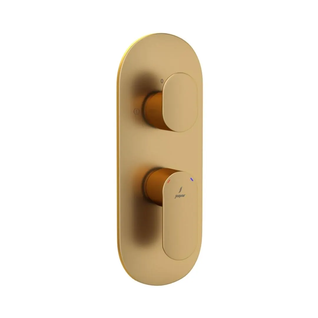 Jaquar 3 way diverter Opal Prime normal flow OPP-GMP-15783NKPM Gold Matt PVD