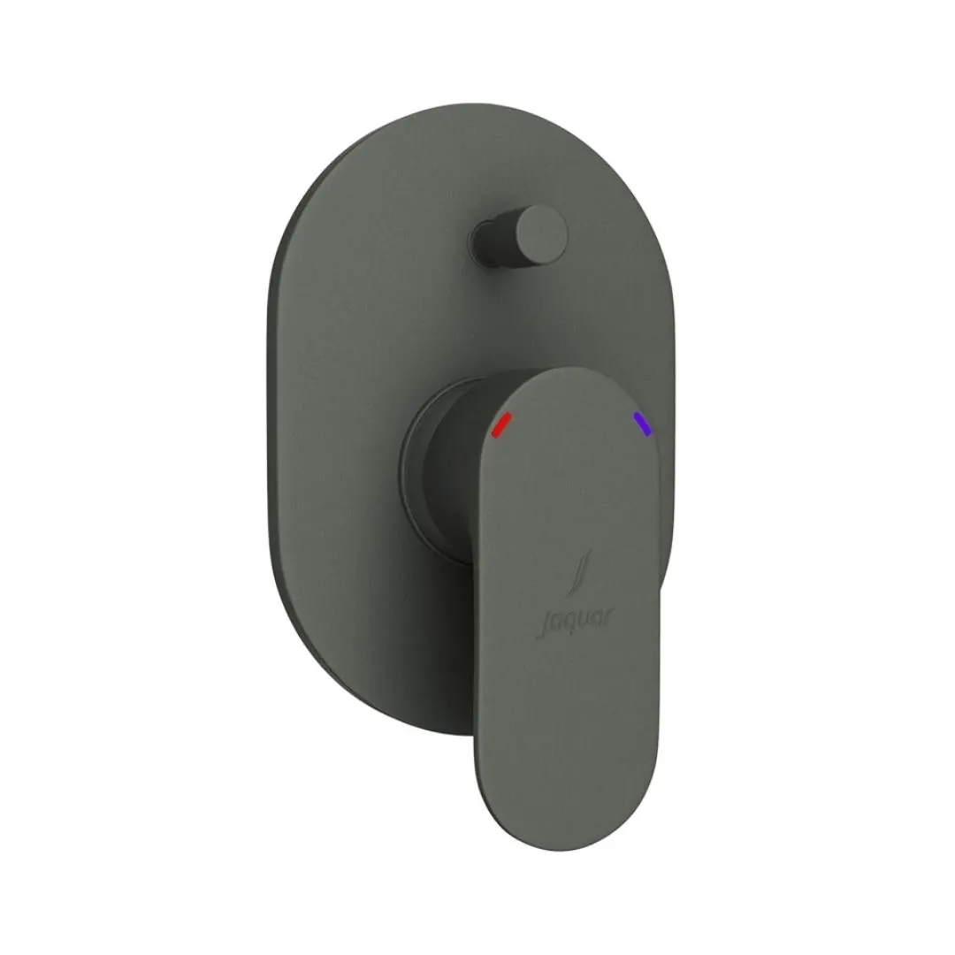 Jaquar 2 way diverter Opal Prime normal flow OPP-GRF-15065MKPM Graphite