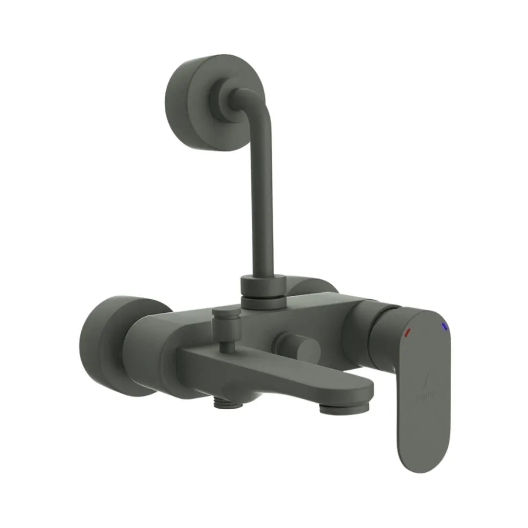 Jaquar 3 way wall mixer Opal Prime normal flow OPP-GRF-15125PM Graphite