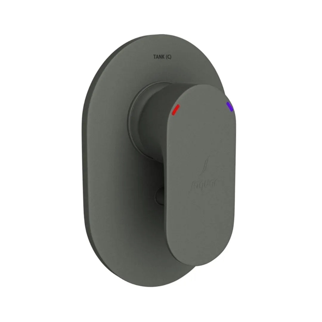 Jaquar 2 way diverter Opal Prime normal flow OPP-GRF-15193PM Graphite