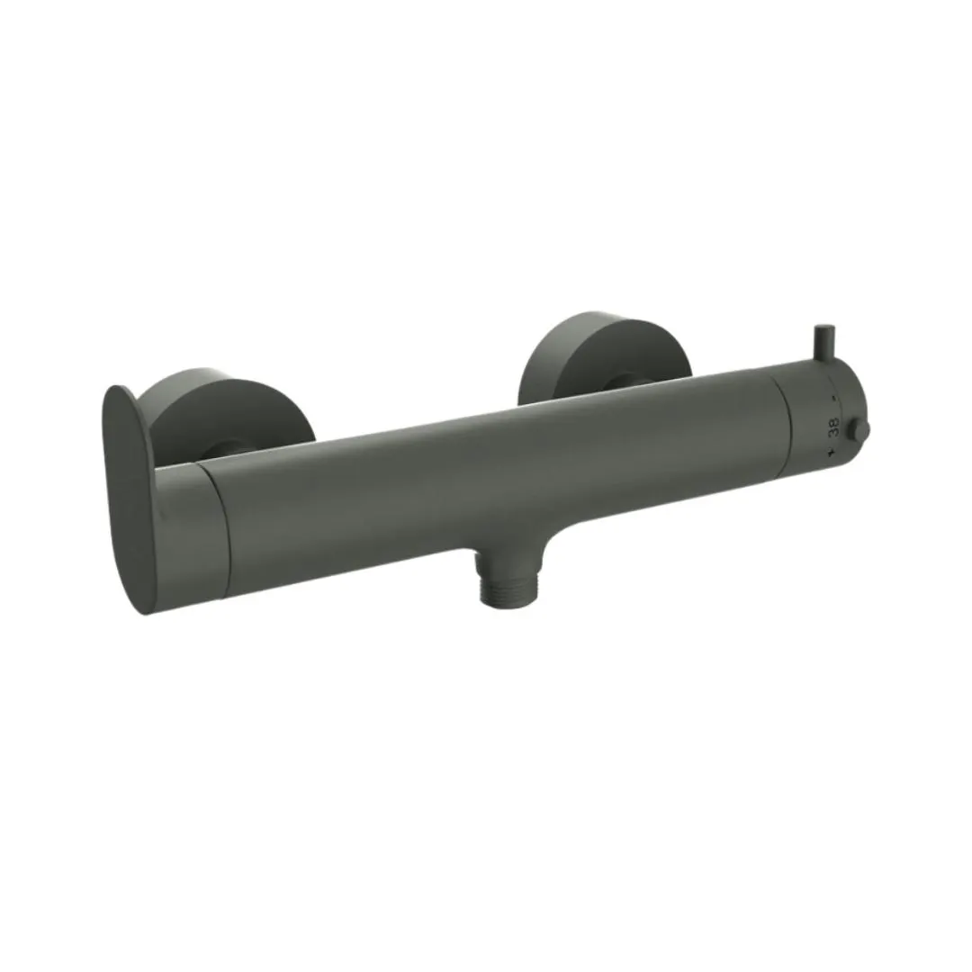 Jaquar 1 way thermostatic mixer Opal Prime normal flow OPP-GRF-15655PM Graphite