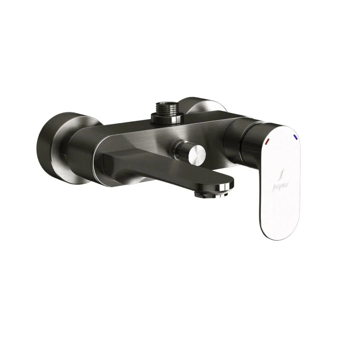 Jaquar 2 way wall mixer Opal Prime normal flow OPP-SSF-15115PM Stainless Steel