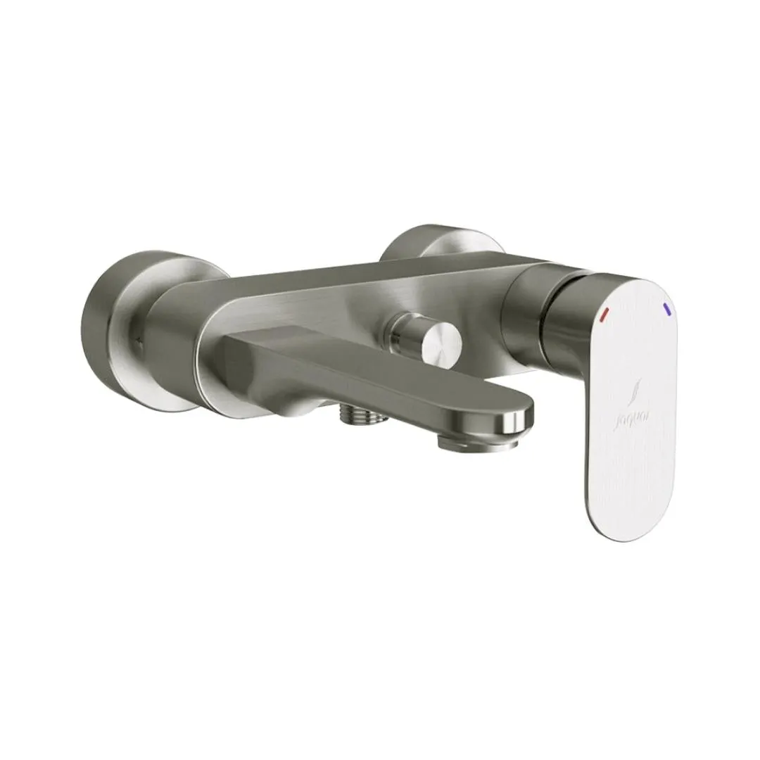 Jaquar 2 way wall mixer Opal Prime normal flow OPP-SSF-15119PM Stainless Steel
