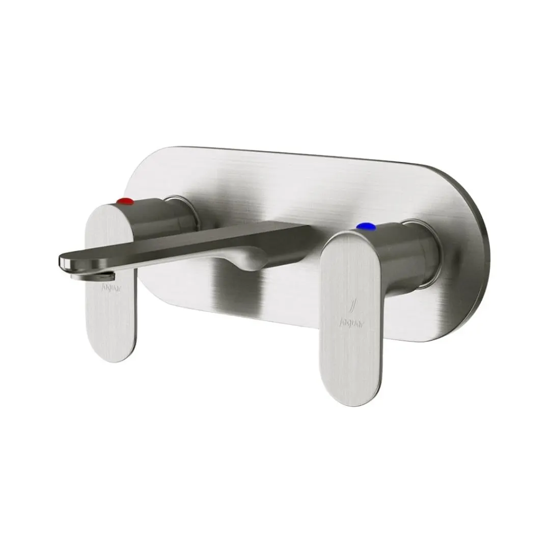 Jaquar wall mounted basin mixer Opal Prime OPP-SSF-15433PM Stainless Steel
