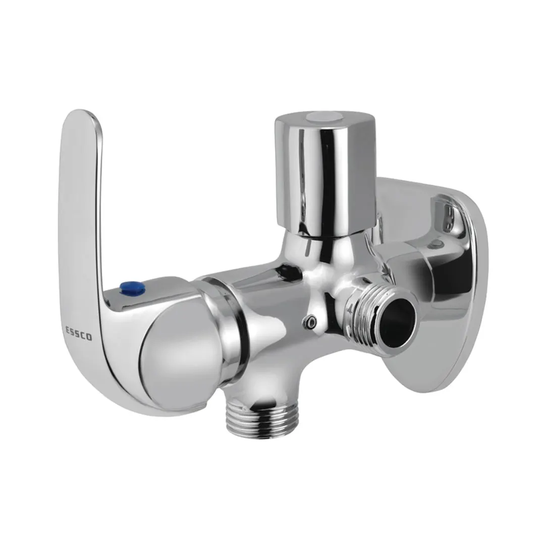 Essco basin area 2 way angle valve Orbit ORB-CHR-105067 Chrome