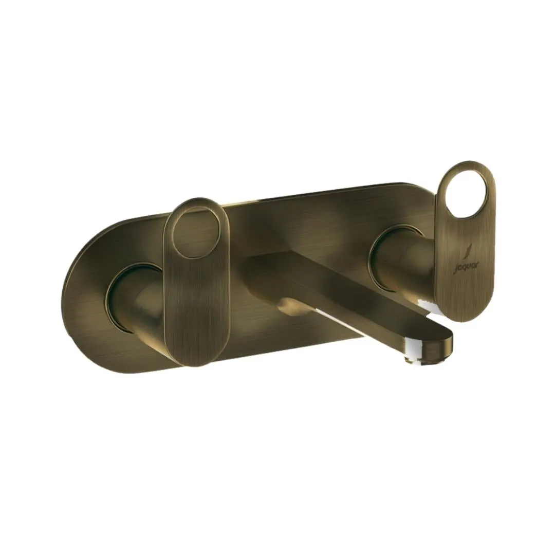 Jaquar wall mounted basin mixer Ornamix Prime ORP-ABR-10433PM Antique Bronze