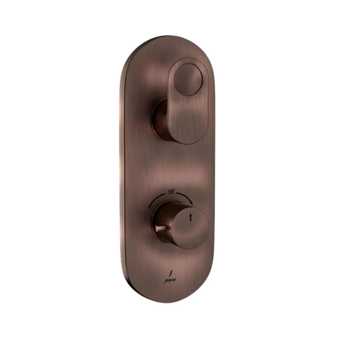 Jaquar 1 way thermostatic diverter Ornamix Prime normal flow ORP-ACR-10661NKPM Antique Copper