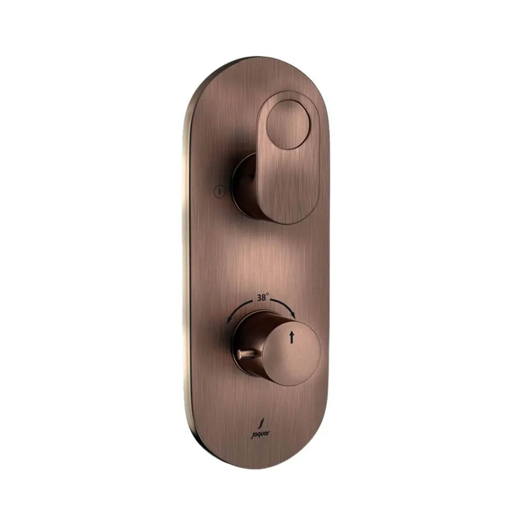 Jaquar 2 way thermostatic diverter Ornamix Prime normal flow ORP-ACR-10681NKPM Antique Copper