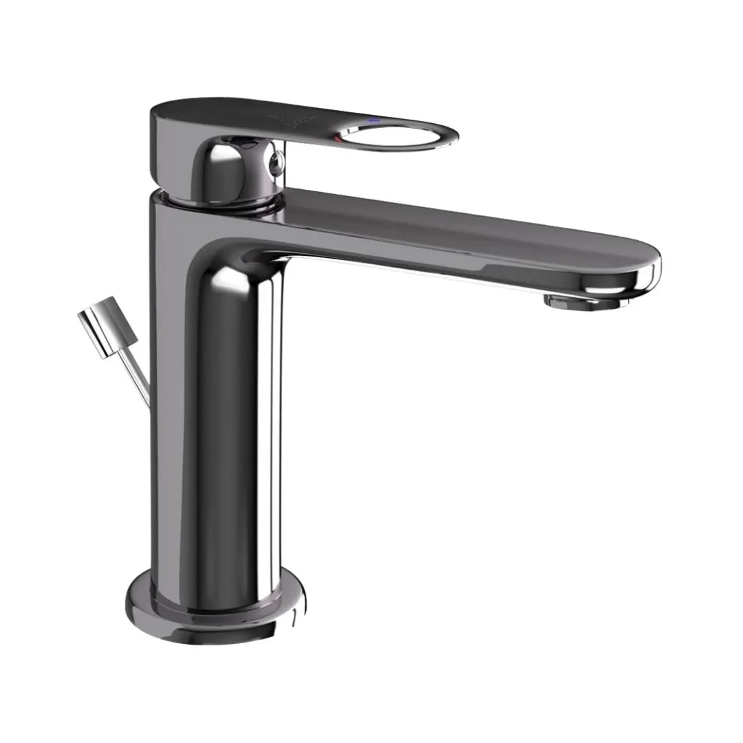 Jaquar table mounted regular basin mixer Ornamix Prime ORP-BCH-10051BPM Black Chrome