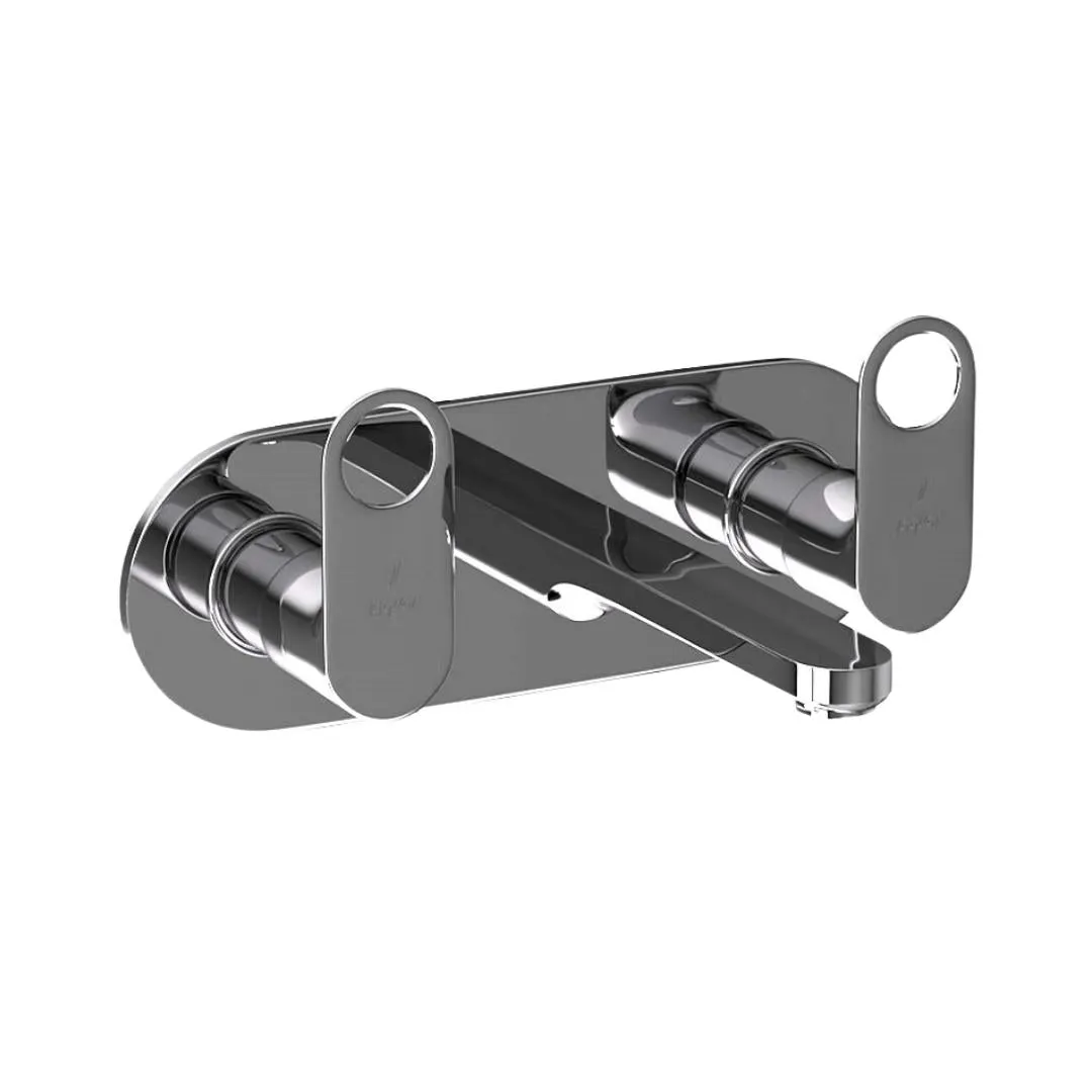 Jaquar wall mounted basin mixer Ornamix Prime ORP-BCH-10433PM Black Chrome