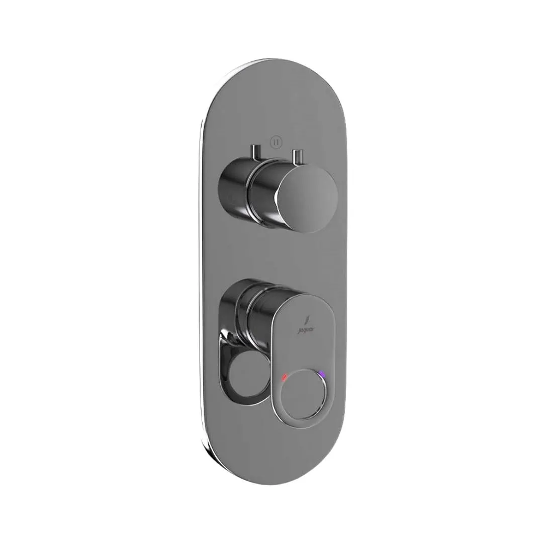 Jaquar 3 way diverter Ornamix Prime normal flow ORP-BCH-10783NKPM Black Chrome