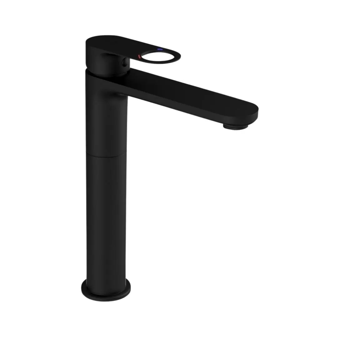 Jaquar table mounted tall boy basin mixer Ornamix Prime ORP-BLM-10005BPM Black Matt