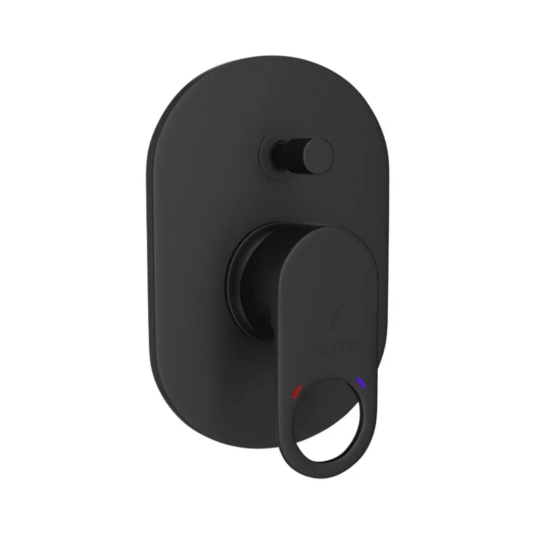 Jaquar 2 way diverter Ornamix Prime normal flow ORP-BLM-10065MKPM Black Matt