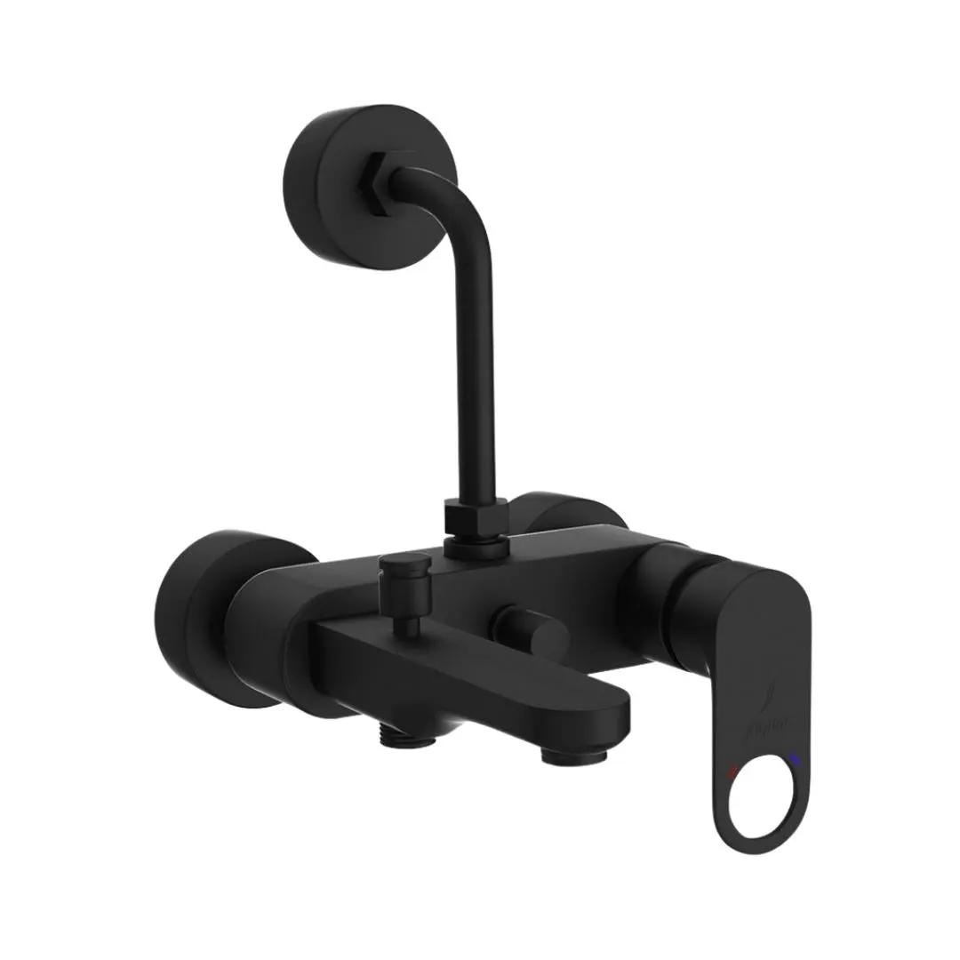 Jaquar 3 way wall mixer Ornamix Prime normal flow ORP-BLM-10125PM Black Matt