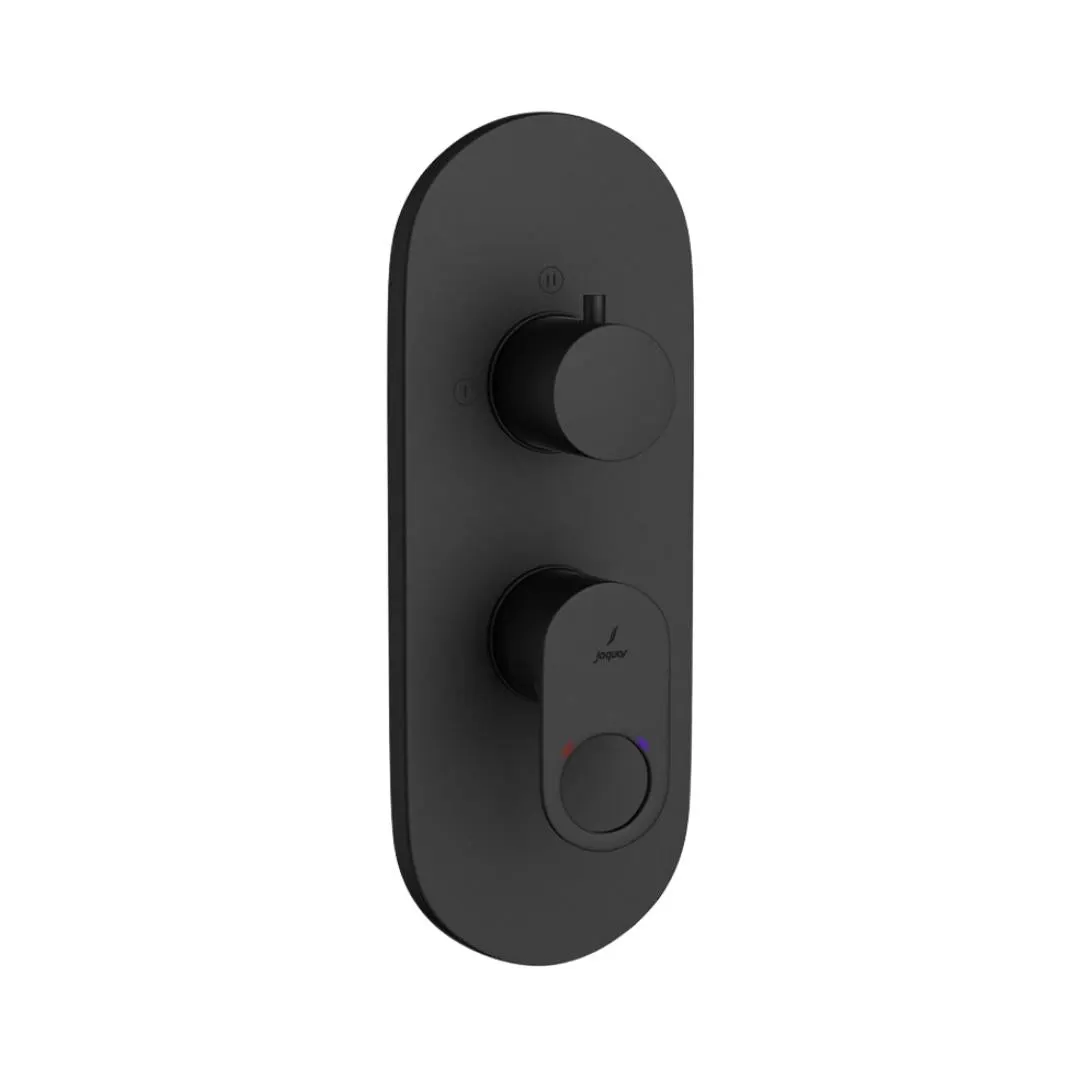 Jaquar 3 way diverter Ornamix Prime normal flow ORP-BLM-10783NKPM Black Matt