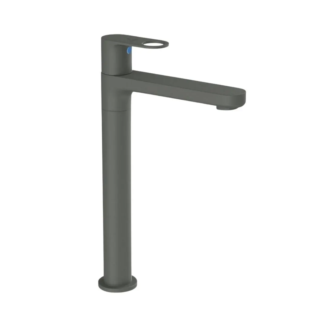Jaquar table mounted tall boy basin tap Ornamix Prime ORP-GRF-10021PM Graphite
