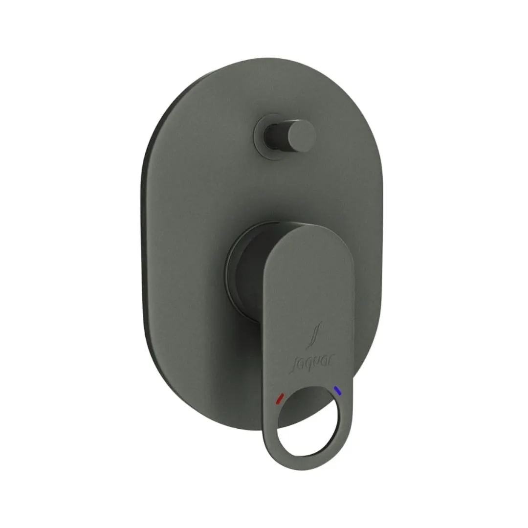 Jaquar 2 way diverter Ornamix Prime high flow ORP-GRF-10079NKPM Graphite