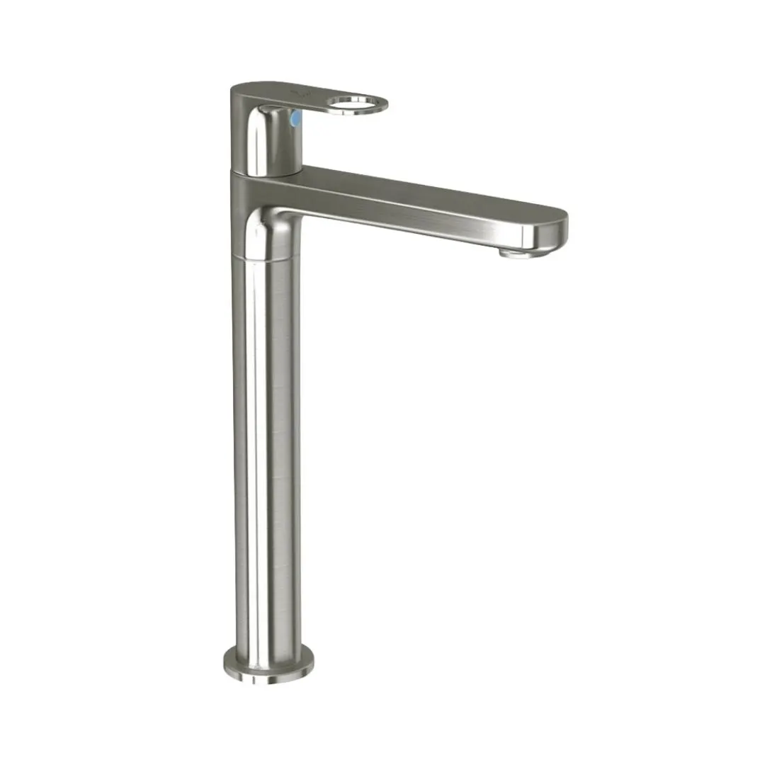 Jaquar table mounted tall boy basin tap Ornamix Prime ORP-SSF-10021PM Stainless Steel