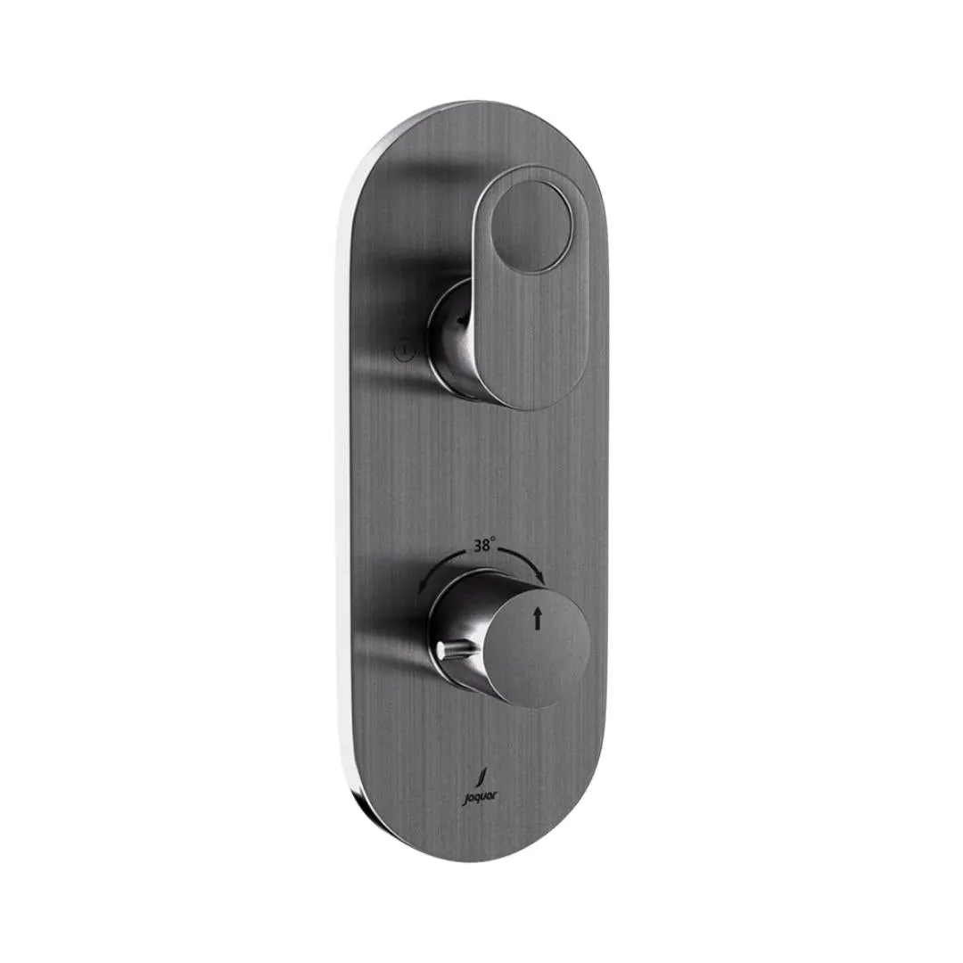 Jaquar 2 way thermostatic diverter Ornamix Prime normal flow ORP-SSF-10681NKPM Stainless Steel