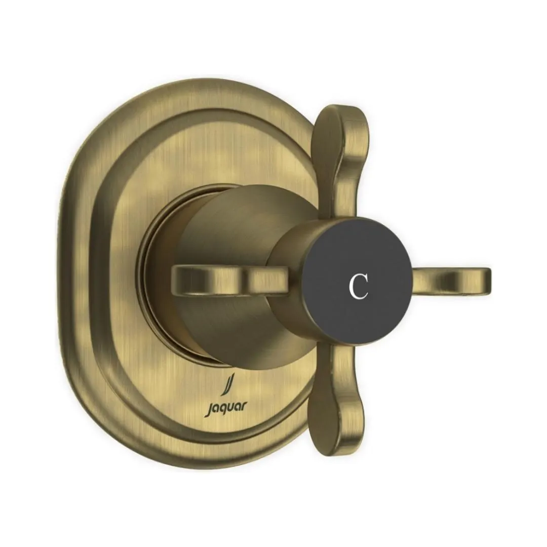 Jaquar basin area stop valve Queens Prime QQP-ABR-7083KPM Antique Bronze