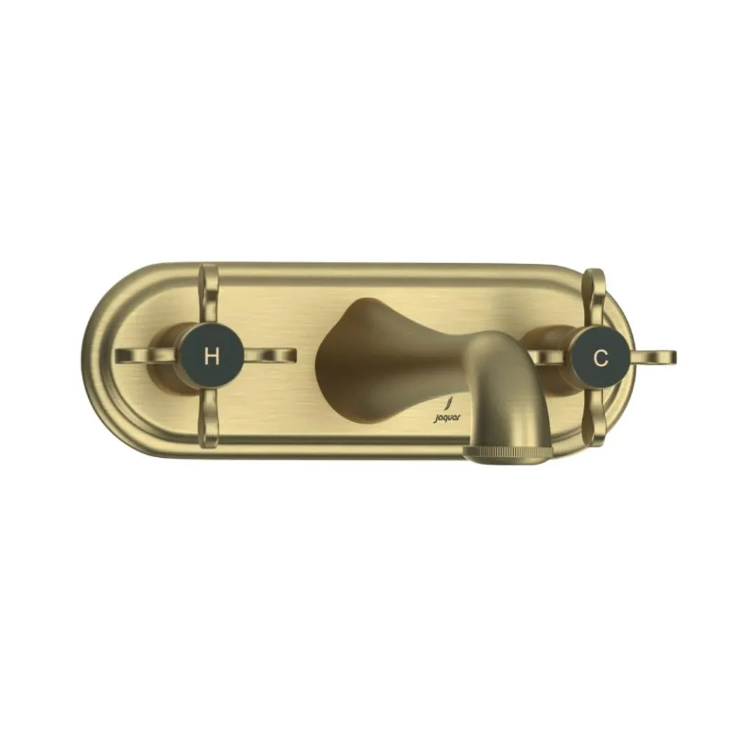 Jaquar wall mounted basin mixer Queens Prime QQP-ABR-7433PM Antique Bronze