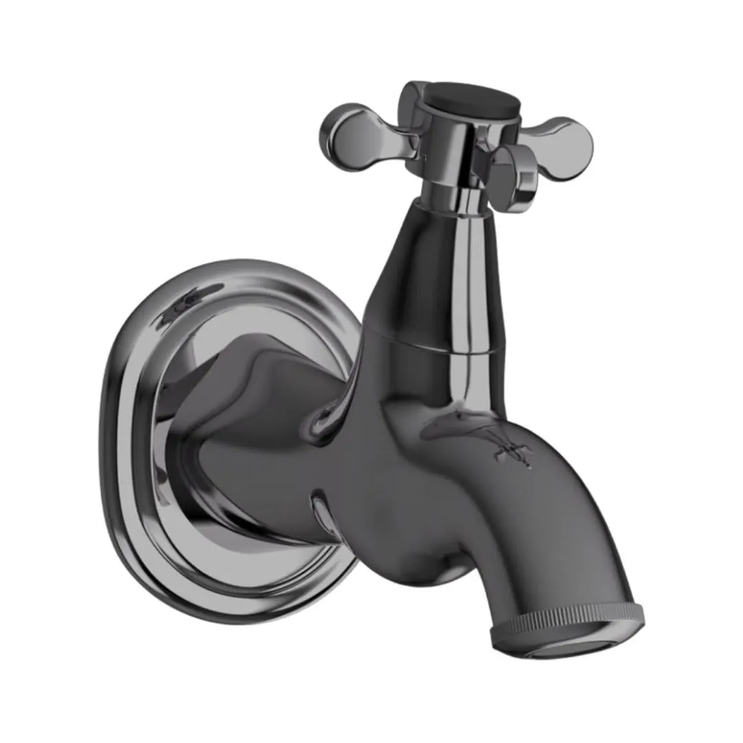 Jaquar wc area bib tap Queens Prime QQP-BCH-7037PM Black Chrome