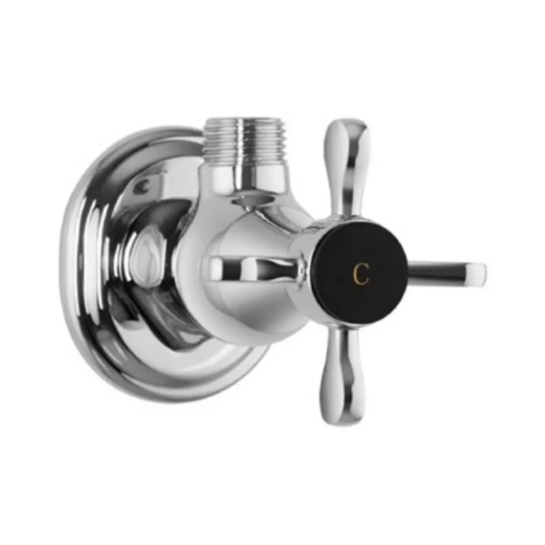 Jaquar basin area angle valve Queens Prime QQP-CHR-7053PMC Chrome