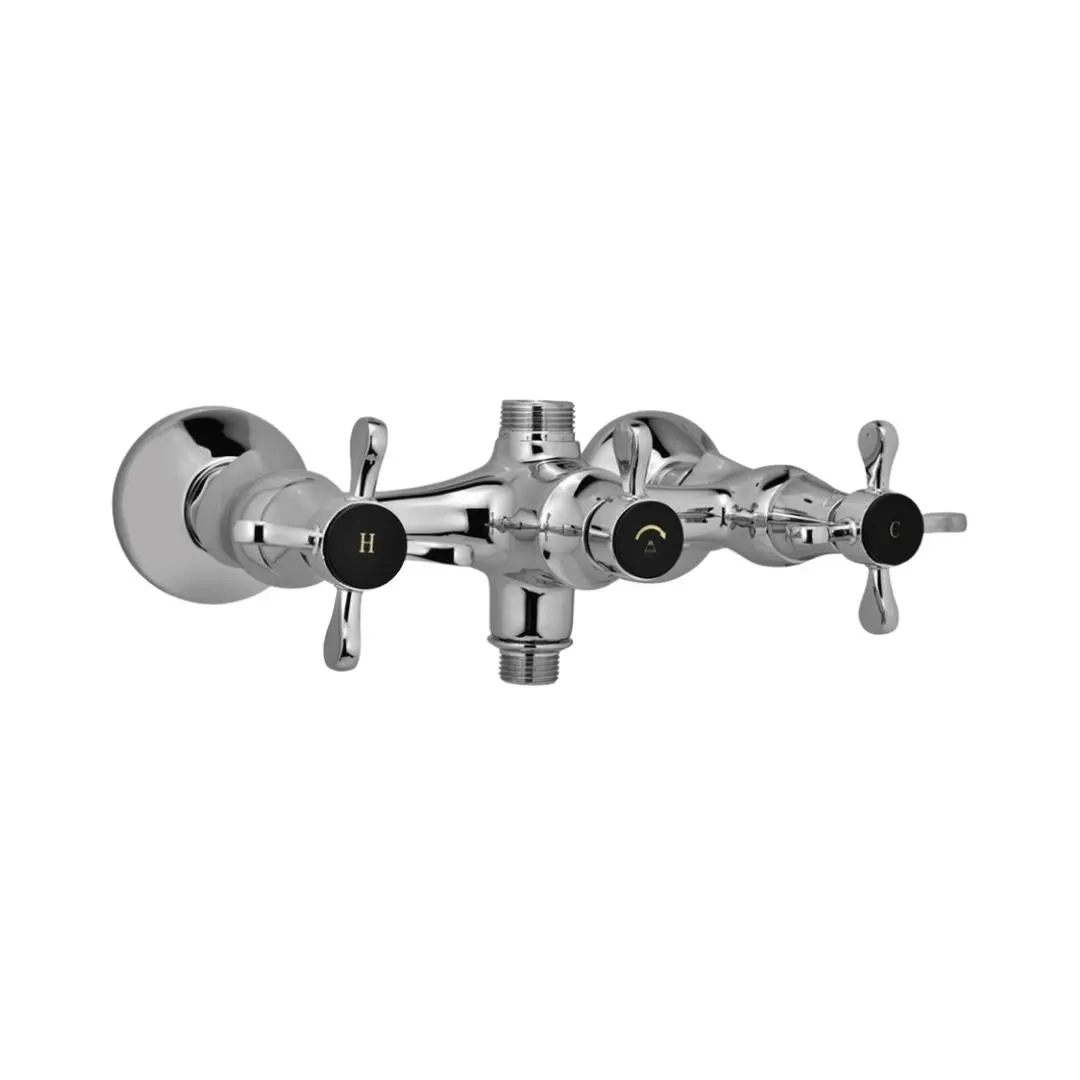 Jaquar 2 way wall mixer Queens Prime normal flow QQP-CHR-7215PM Chrome