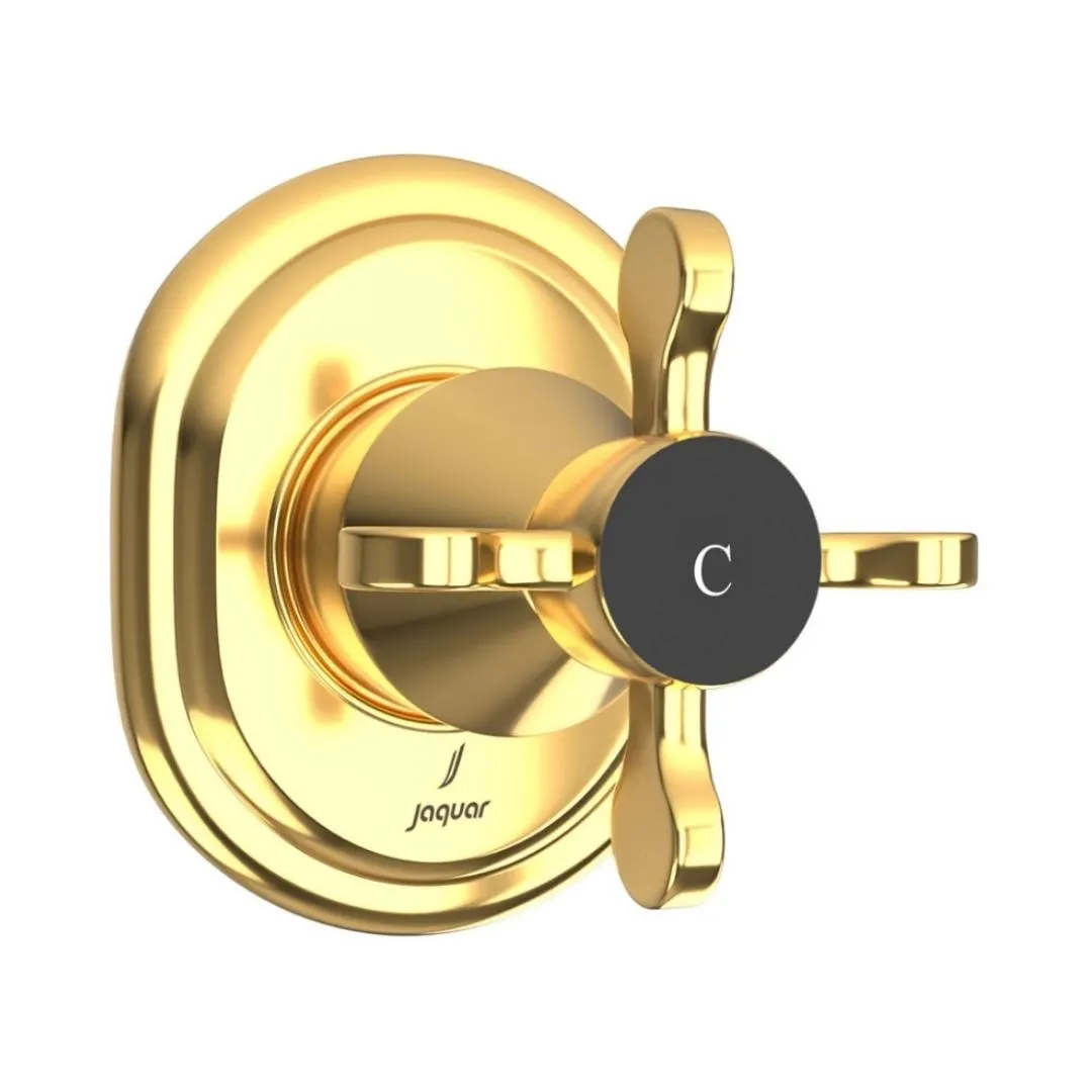 Jaquar basin area stop valve Queens Prime QQP-GLD-7083KPM Full Gold