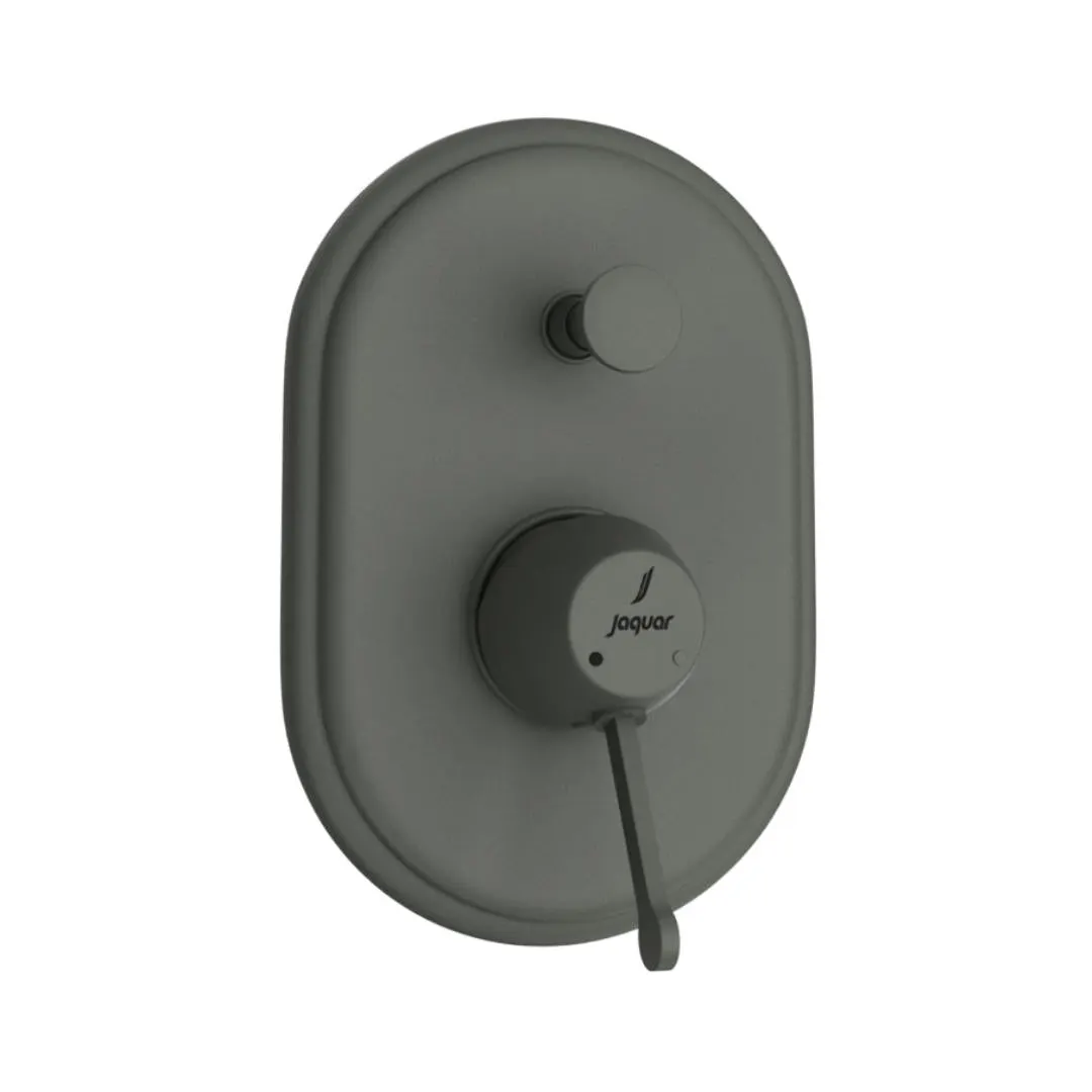 Jaquar 2 way diverter Queens Prime normal flow QQP-GRF-7065MKPM Graphite