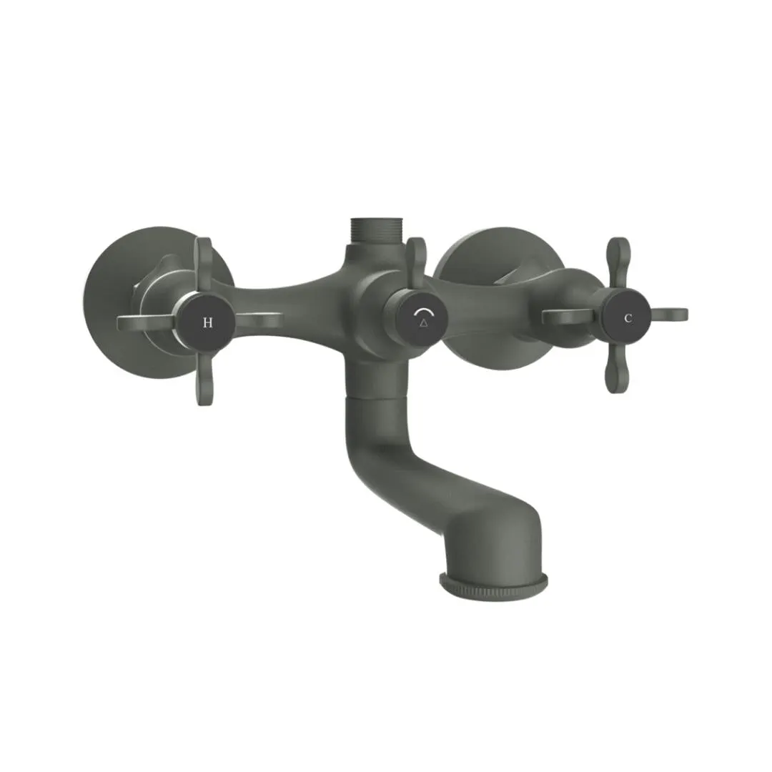 Jaquar 2 way wall mixer Queens Prime normal flow QQP-GRF-7217PM Graphite