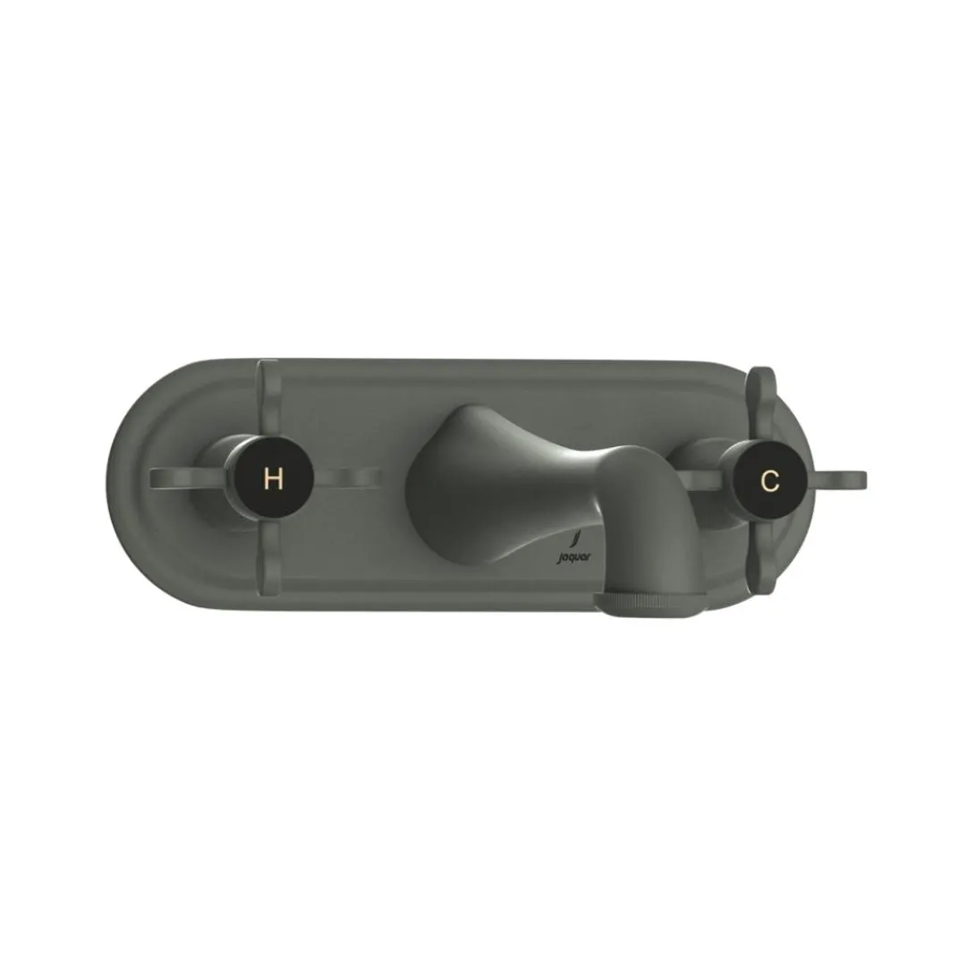 Jaquar wall mounted basin mixer Queens Prime QQP-GRF-7433PM Graphite