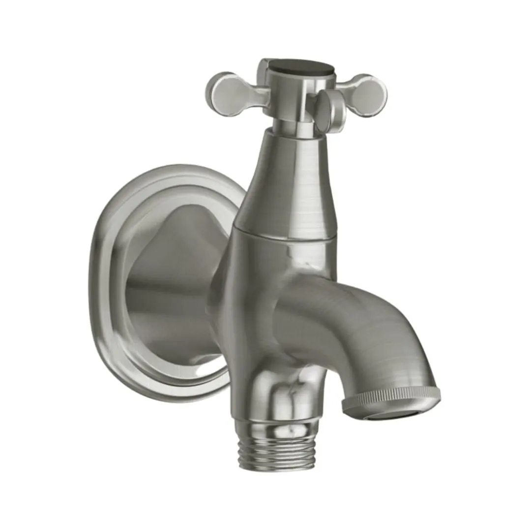 Jaquar wc area 2 way bib tap Queens Prime QQP-SSF-7041PM Stainless Steel