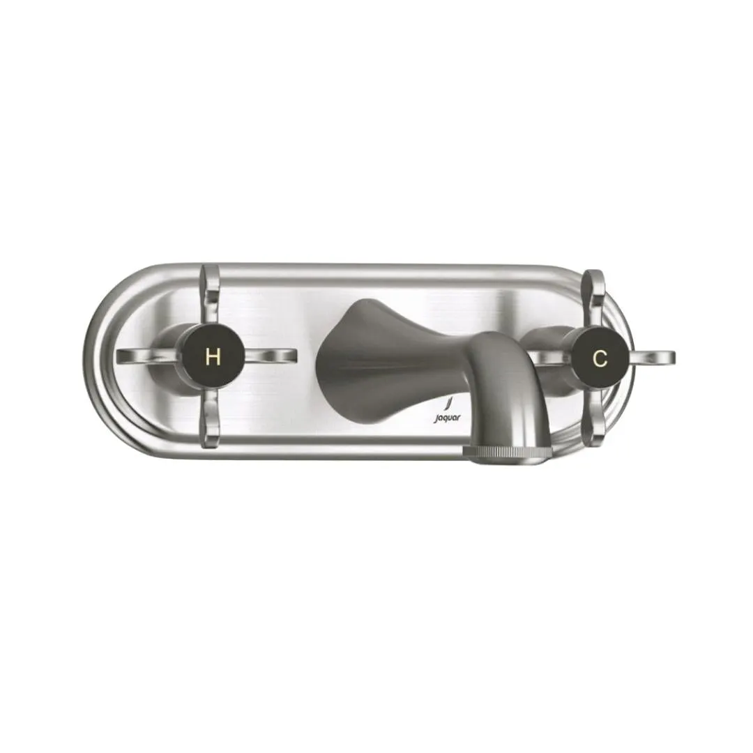 Jaquar wall mounted basin mixer Queens Prime QQP-SSF-7433PM Stainless Steel