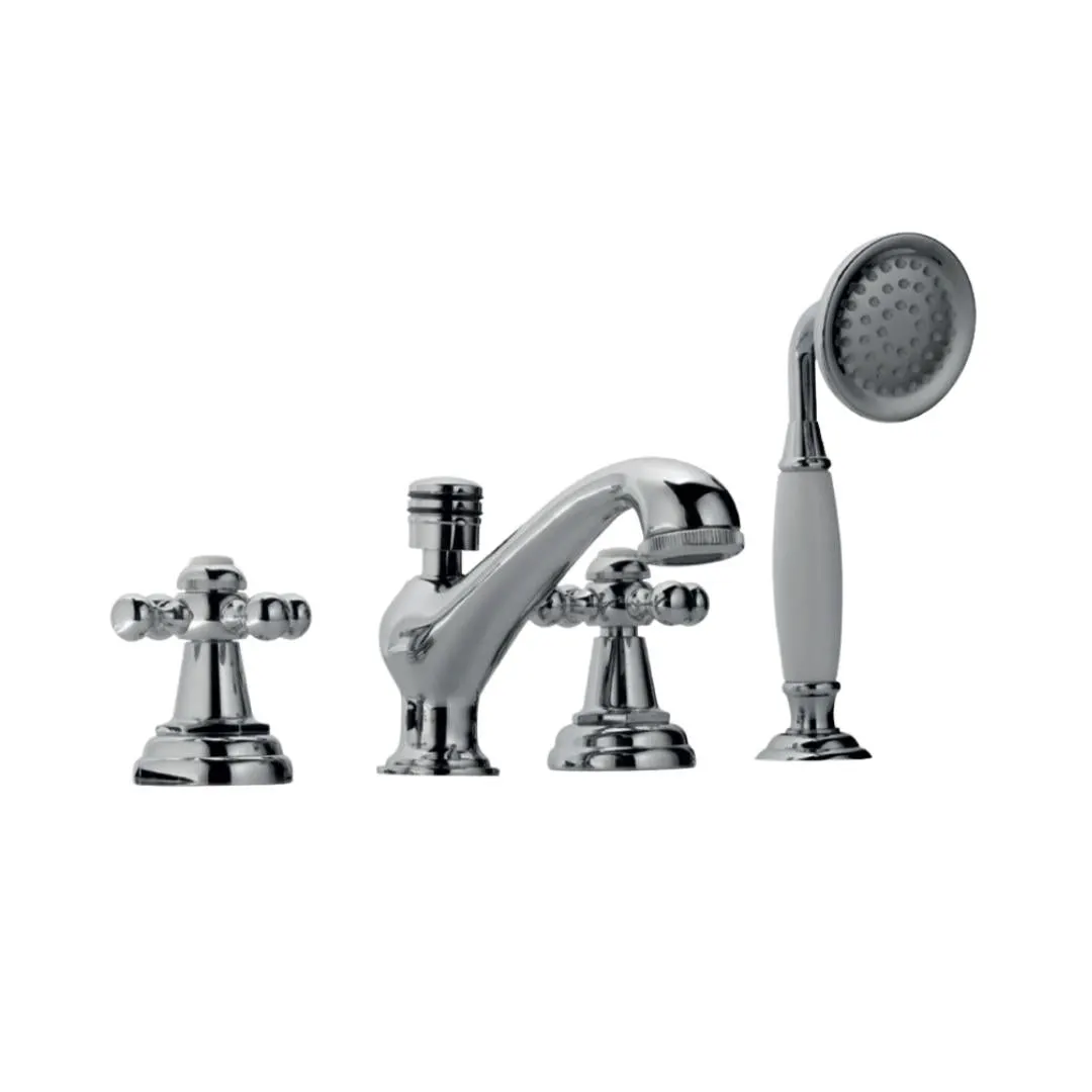 Jaquar 2 way bath tub filler Queen's normal flow QQT-CHR-7277 Chrome