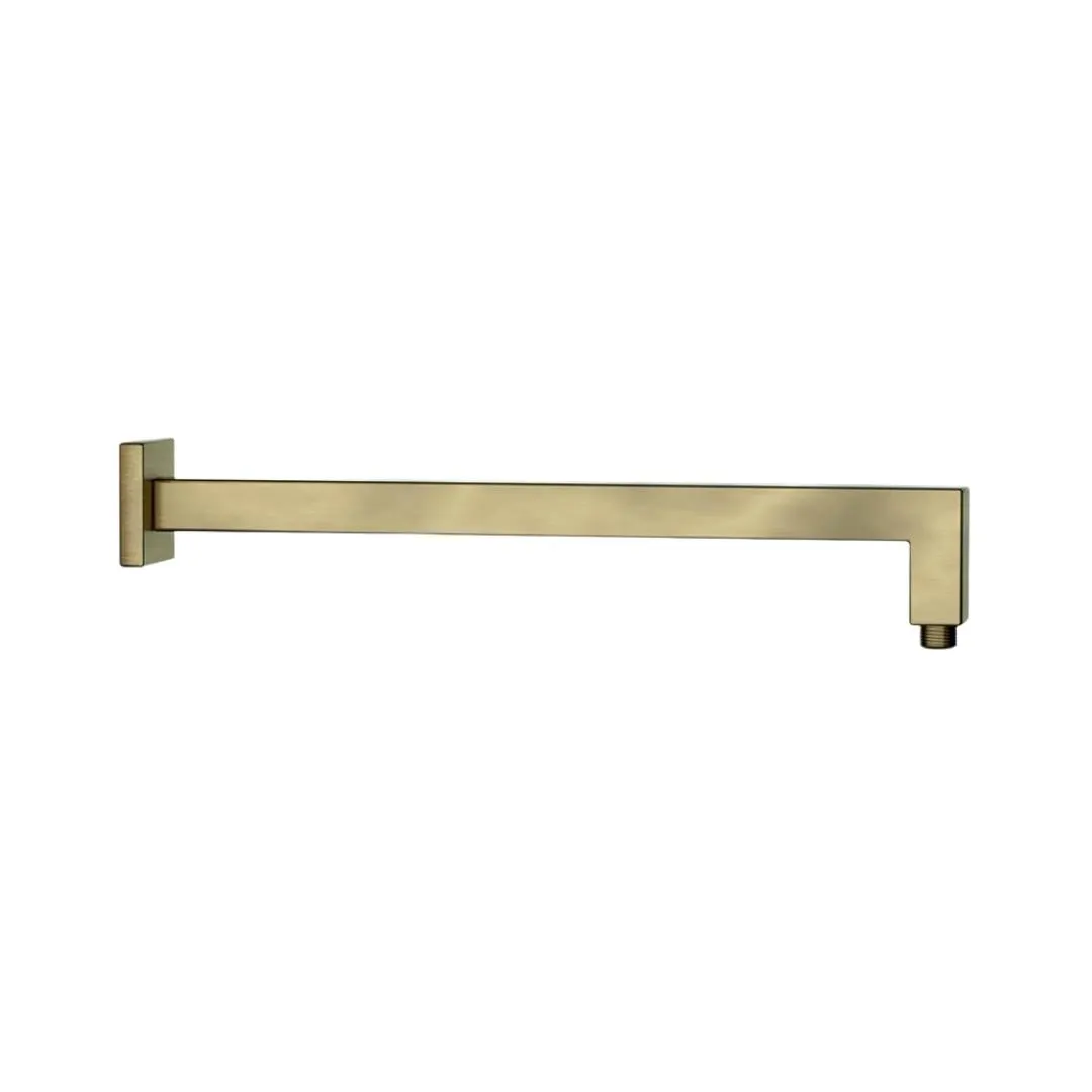 Jaquar wall mounted square 400 mm shower arm SHA-ABR-455L400 Antique Bronze