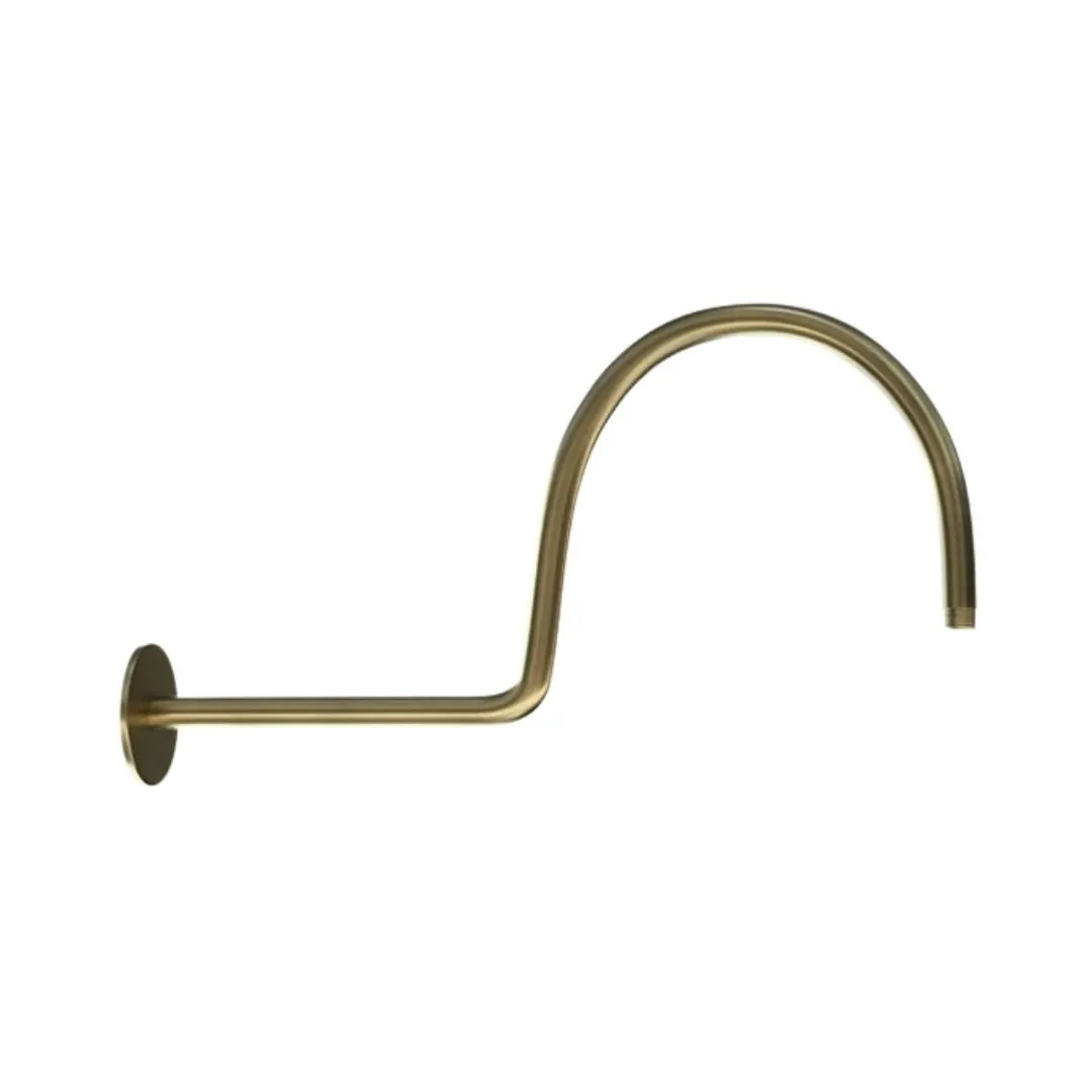 Jaquar wall mounted round 460 mm shower arm SHA-ABR-485 Antique Bronze