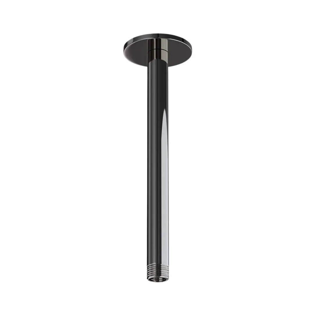 Jaquar ceiling mounted round 100 mm shower arm SHA-BCH-475L100 Black Chrome