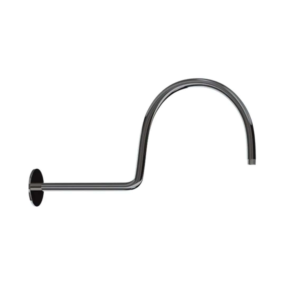 Jaquar wall mounted round 460 mm shower arm SHA-BCH-485 Black Chrome