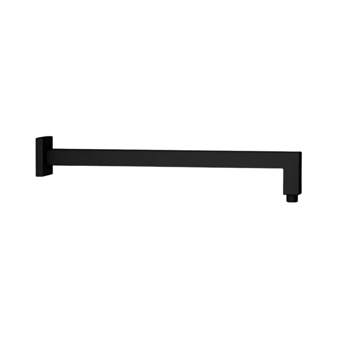 Jaquar wall mounted square 600 mm shower arm SHA-BLM-455L600 Black Matt