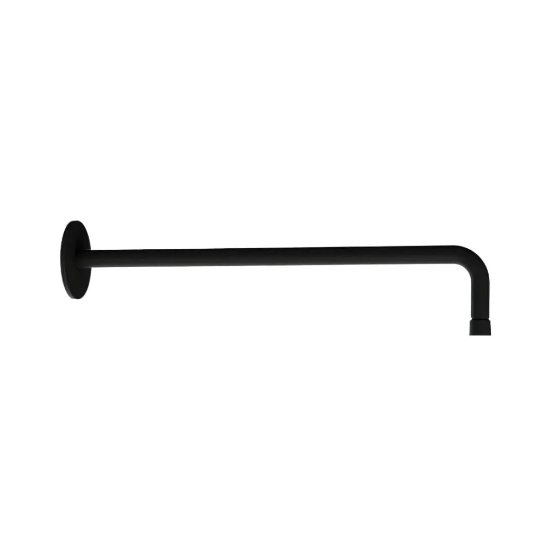 Jaquar wall mounted round 300 mm shower arm SHA-BLM-479L300S Black Matt